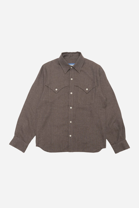 Unisex Linen Western Shirt