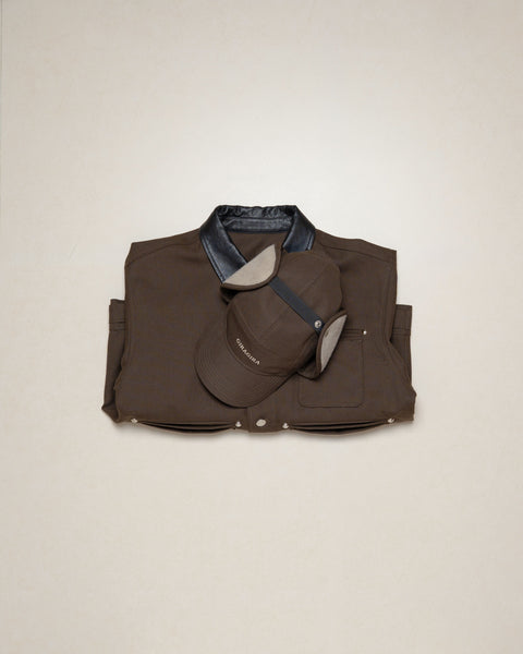 Hustler Work Jacket Brown