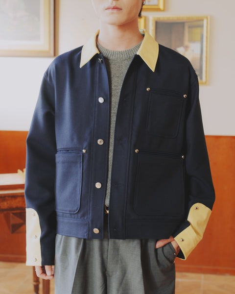 Hustler Work Jacket Navy