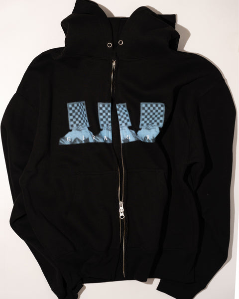 GIRAGIRA Heavy Weight Hoodie Black