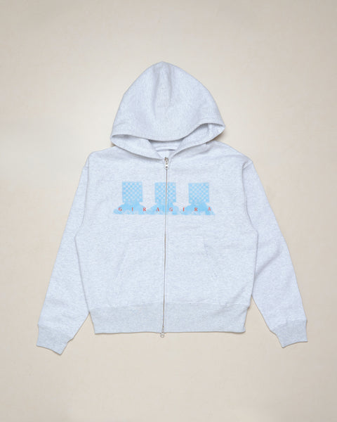 GIRAGIRA Heavy Weight Hoodie Grey