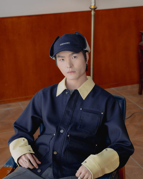 Hustler Work Jacket Navy