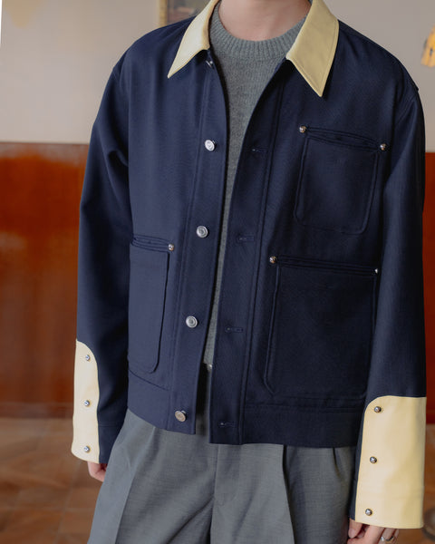 Hustler Work Jacket Navy