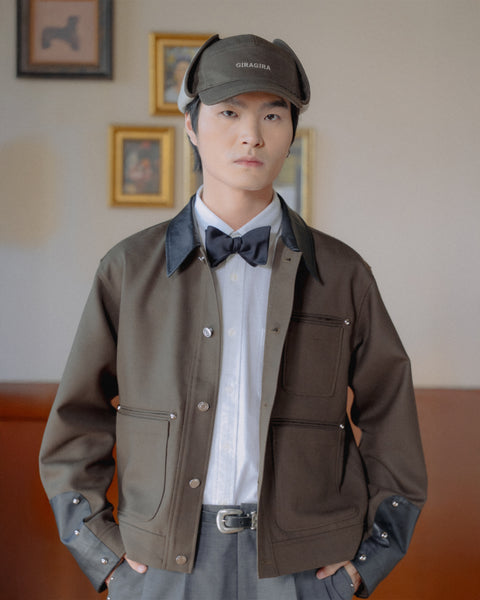 Hustler Work Jacket Brown