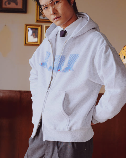 GIRAGIRA Chess Tee Grey