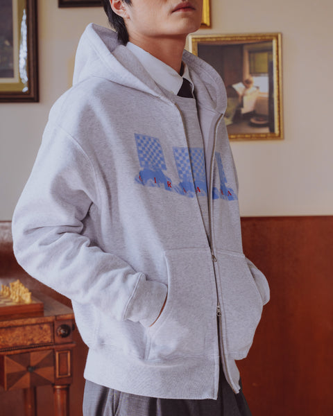 GIRAGIRA Heavy Weight Hoodie Grey