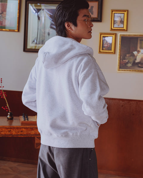 GIRAGIRA Heavy Weight Hoodie Grey