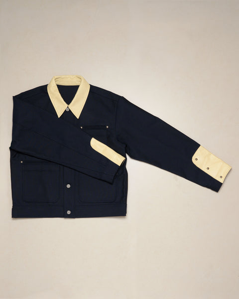 Hustler Work Jacket Navy