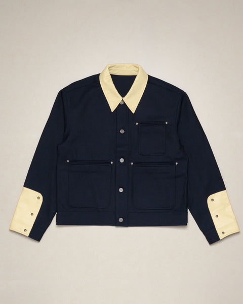 Hustler Work Jacket Navy
