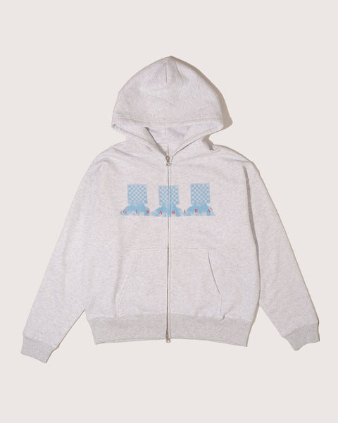 GIRAGIRA Heavy Weight Hoodie Grey
